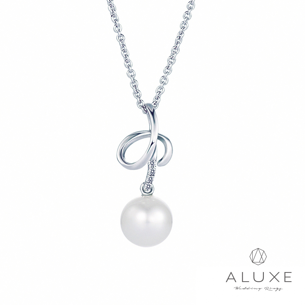 A-LUXE 亞立詩 寵愛系列7-7.6mm 天然淡水養珠珍珠項鍊