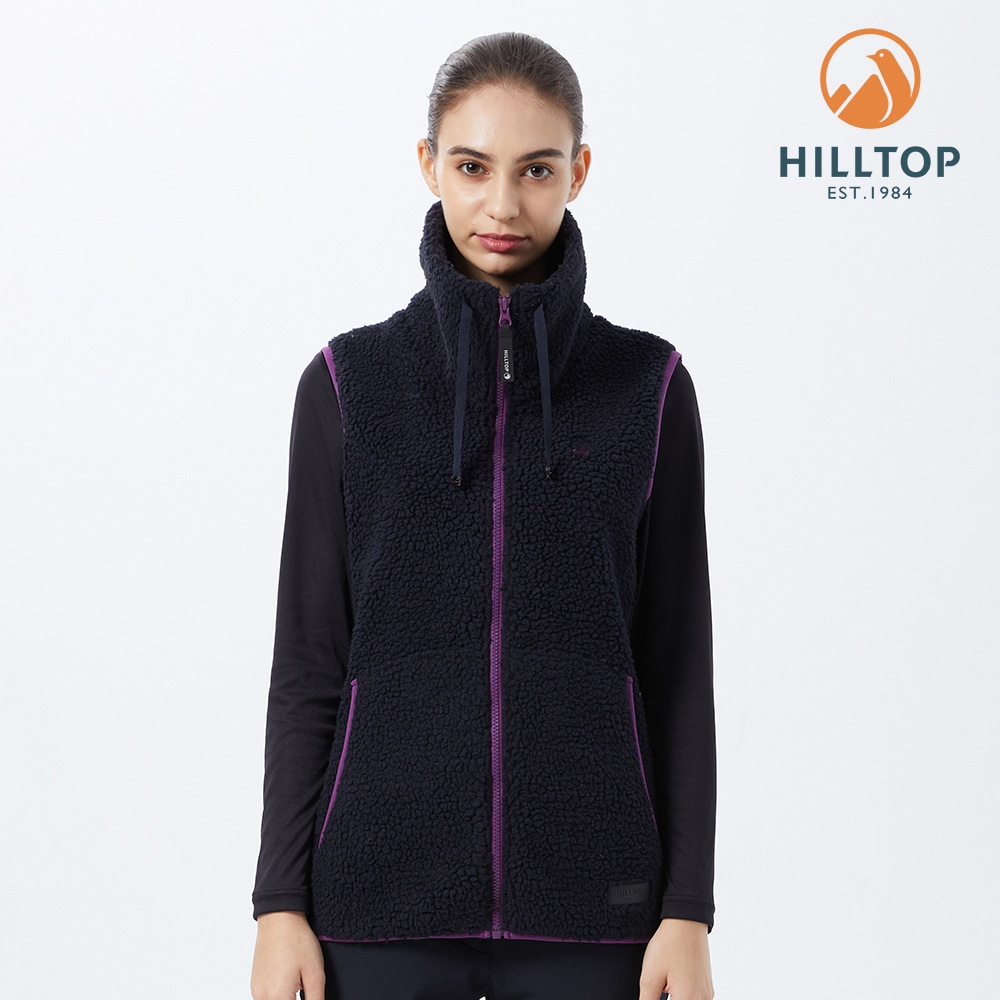 Hilltop 山頂鳥 Ultra Comfort Fleece 女款保暖搖粒絨刷毛背心 PH25XF91 深藍