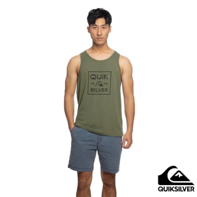 【QUIKSILVER】SQUARE ME UP TANK 背心 綠色