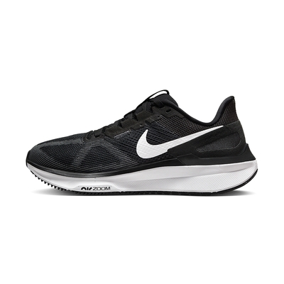 Nike Air Zoom Structure 25 女鞋 黑白色 訓練 網布 緩震 運動 慢跑鞋 DJ7884-001