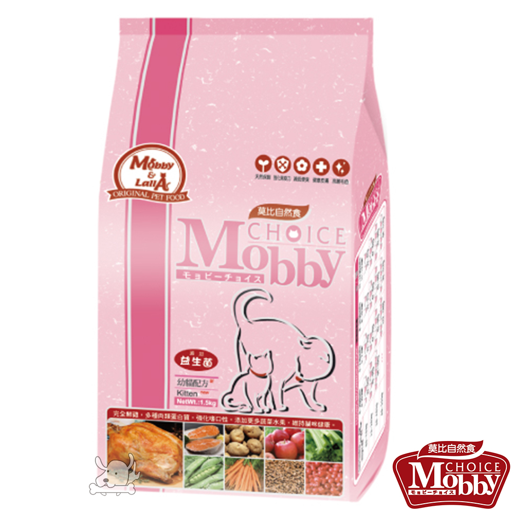 Mobby 莫比 幼貓/懷孕/授乳貓 配方飼料 1.5公斤 X 1包