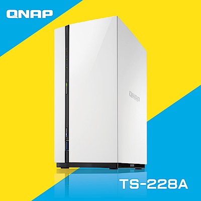 QNAP 威聯通 TS-228A 2Bay 網路儲存伺服器