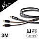 【MPS】Leopard Saviah山系列 3.5mm轉RCA Hi-Fi音響線(3M) product thumbnail 1