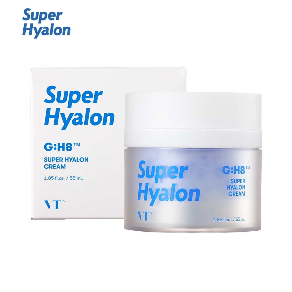 韓國 VT Super Hyalon 超級玻尿酸 保濕面霜55ml