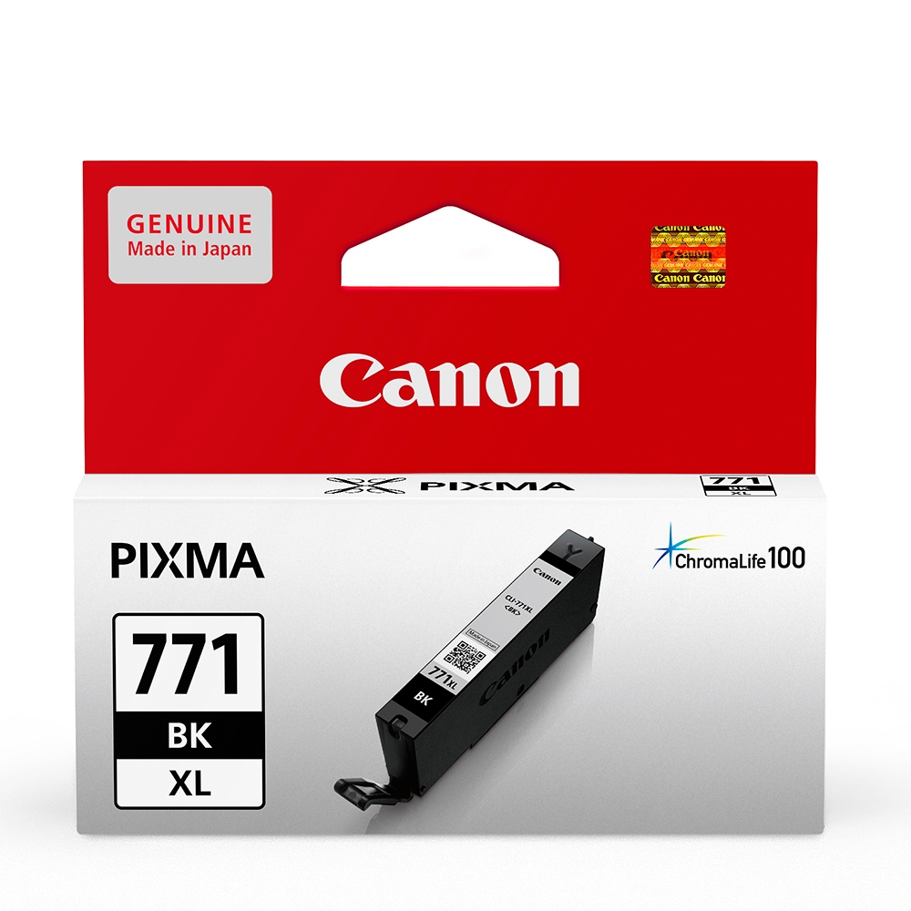 CANON CLI-771XL-BK 淡黑色 原廠高容量墨水匣 適用機型：TS5070/TS8070/TS6070/MG5770/MG6870/MG7770