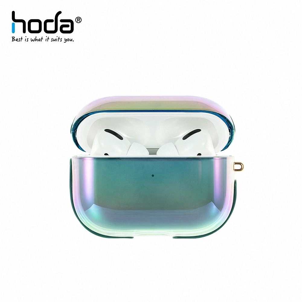 hoda Apple AirPods Pro 硬殼保護殼 星雲系列-琉璃紫