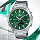 CASIO 卡西歐 EDIFICE 長效電力 數位指針運動設計雙顯錶-綠 EFV-C120D-3A product thumbnail 1