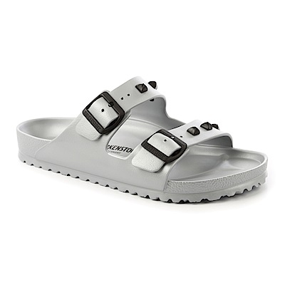 勃肯BIRKENSTOCK1006840亞利桑那EVA經典二條拖鞋(銀)