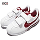 Nike 童鞋 Cortez Basic SL PSV 中童 阿甘鞋 白 紅 魔鬼氈 經典 小朋友 904767-101 product thumbnail 1