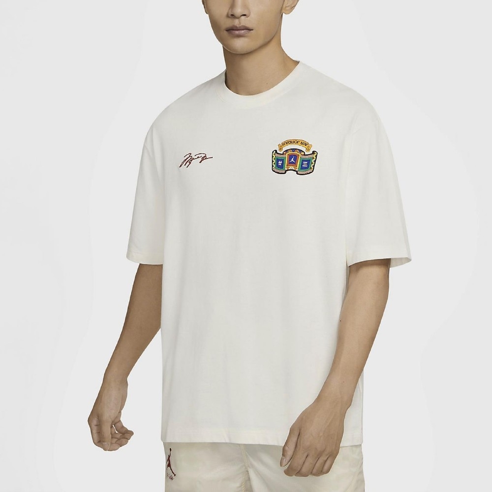 Nike T恤 Jordan CNY Tee 男款 喬丹 飛人 塗鴉 純棉 快乾排汗 透氣 白 多色 DH9205133