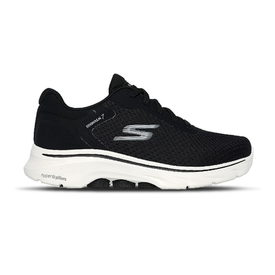 Skechers Go Walk 7-The Construct 男鞋 黑白色 健走 緩震 慢跑鞋 216636BKW