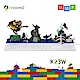 i-Rocks K23W 積木鍵盤-白+文具組 product thumbnail 1