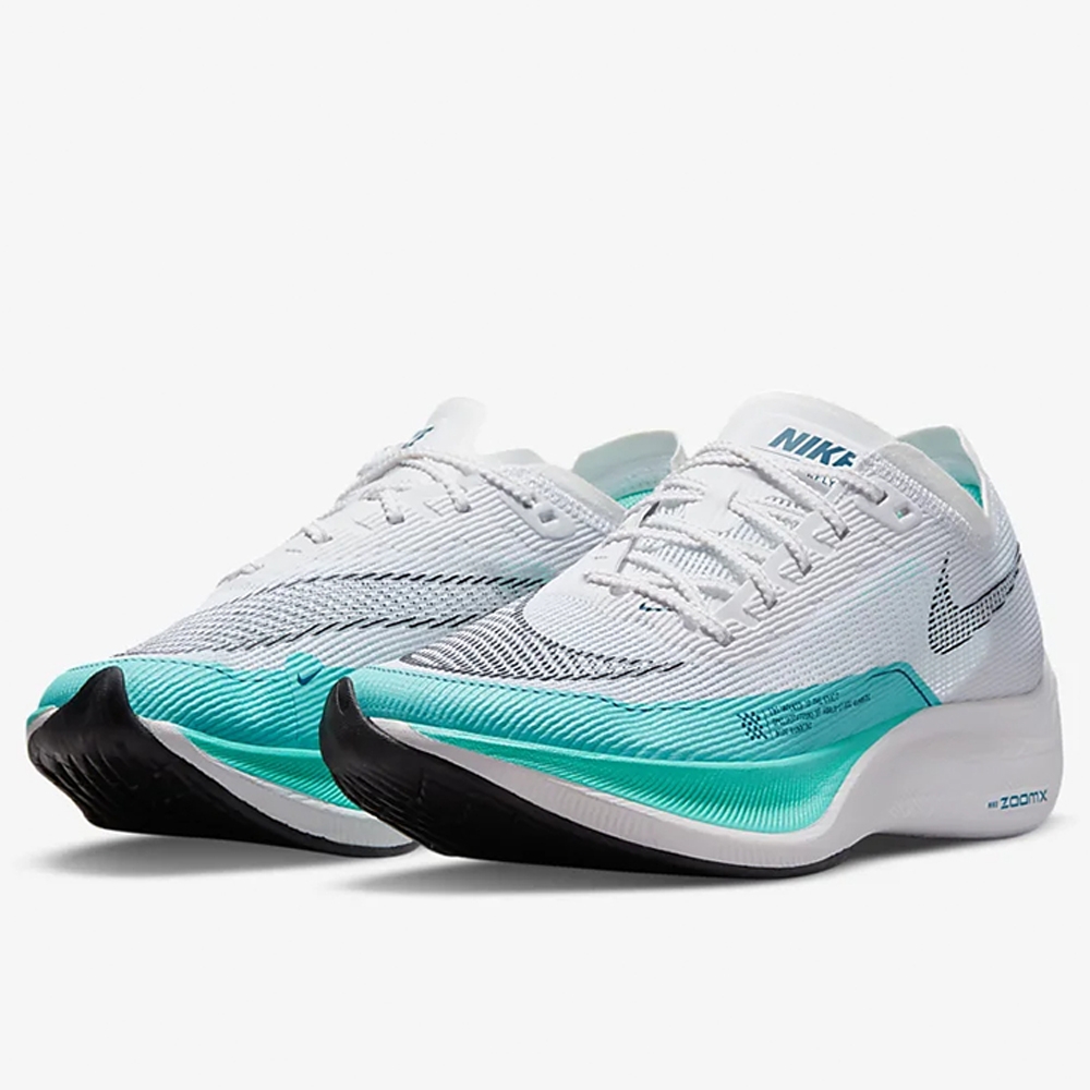 NIKE ZOOMX VAPORFLY NEXT% 2 女鞋慢跑鞋緩震訓練競速白綠CU4123101