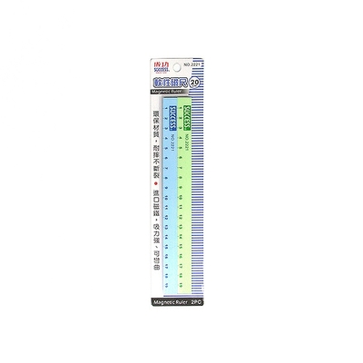 成功 20公分刻度軟磁尺 2入 /卡 2221