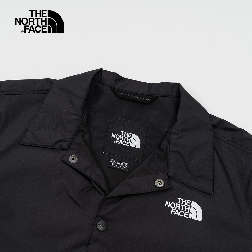 The North Face TNF COACH JACKET 男女風衣外套黑-NF0A4U8WJK3 | 風衣