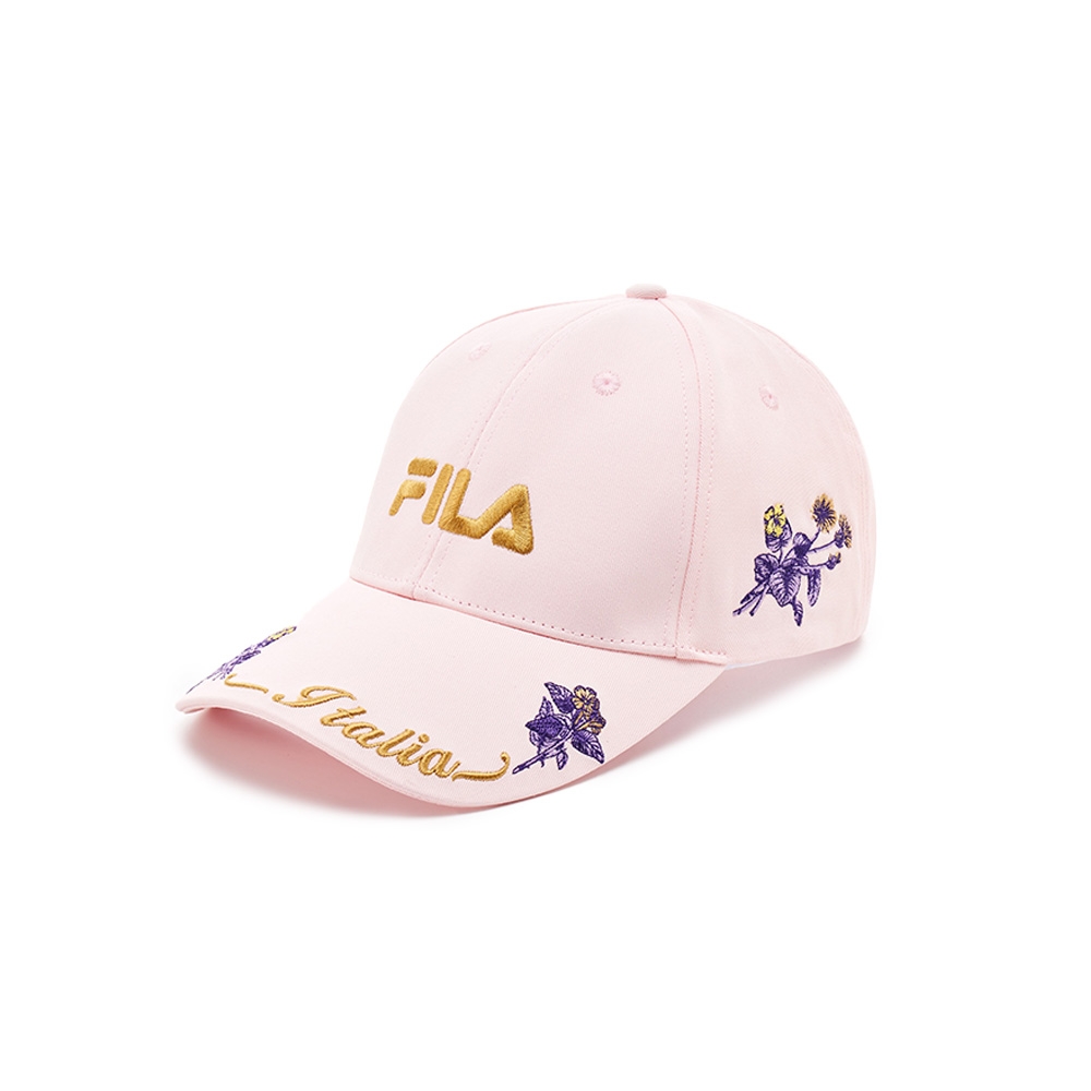 FILA 時尚LOGO帽-粉色 HTX-5201-PK