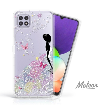 Meteor Samsung Galaxy A22 5G 奧地利水鑽殼 - 花嫁