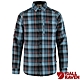 【Fjallraven 北極狐】男 Fjallglim Shirt 長袖保暖襯衫.上衣_81380-534-543 靛藍/黎明藍 product thumbnail 1