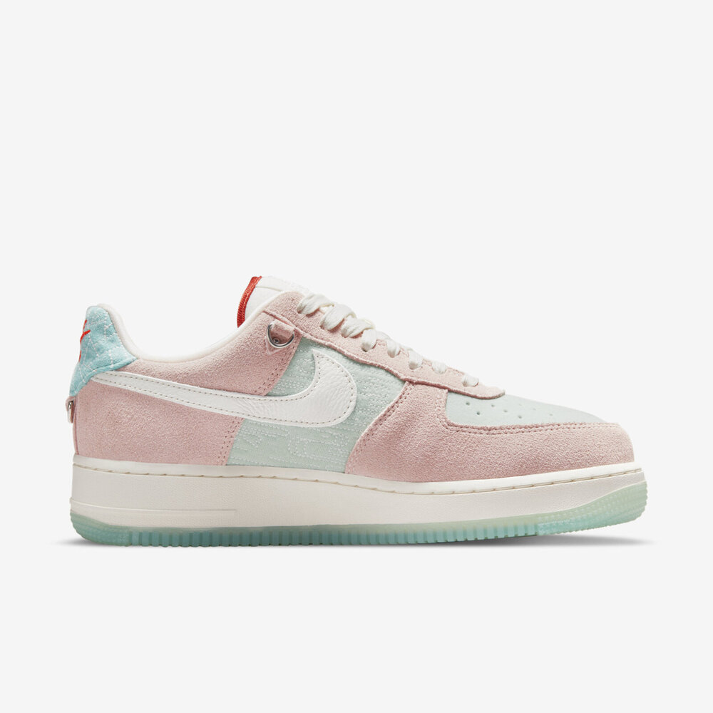 Nike Wmns Air Force 1 07 LX [DQ5361-011] 女休閒鞋經典AF1 麂皮粉綠