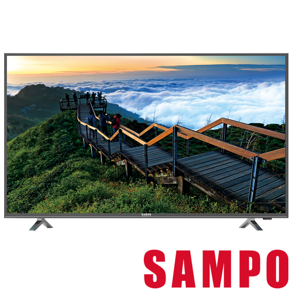 SAMPO聲寶 49吋 4K Smart LED液晶顯示器+視訊盒EM-49YT30D