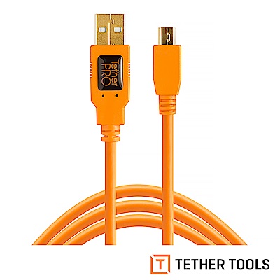 Tether Tools CU5451 USB傳輸線公轉 MINI B 5PIN
