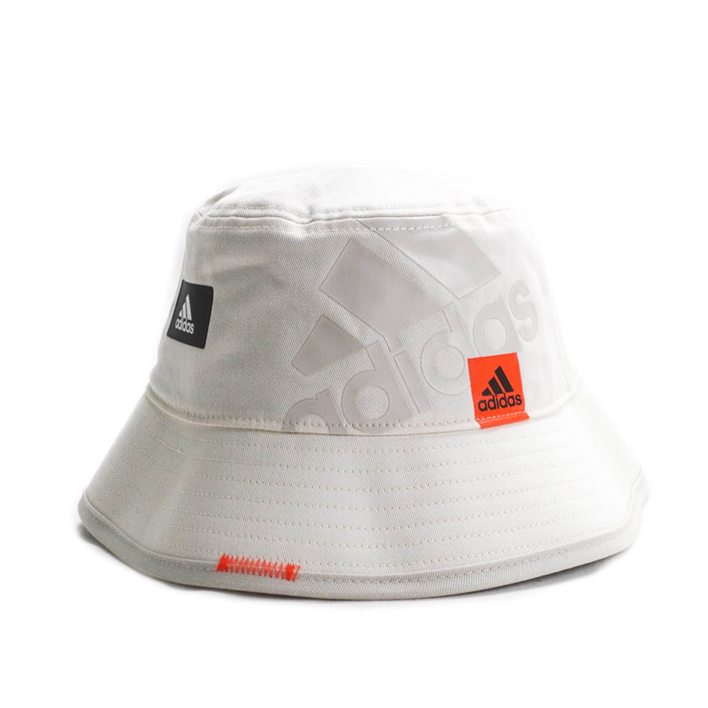 Adidas Cl Bucket Hat [HP1511] 男女 漁夫帽 遮陽帽 運動 休閒 經典 愛迪達 燕麥白