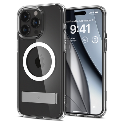 SGP / Spigen iPhone 15 Pro/Pro Max Ultra Hybrid S MagFit-磁吸立架式防摔保護殼