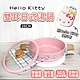 【HELLO KITTY】粉萌鍋具組-26cm日式雙耳湯鍋/壽喜燒鍋+三入造型菜瓜布 product thumbnail 2