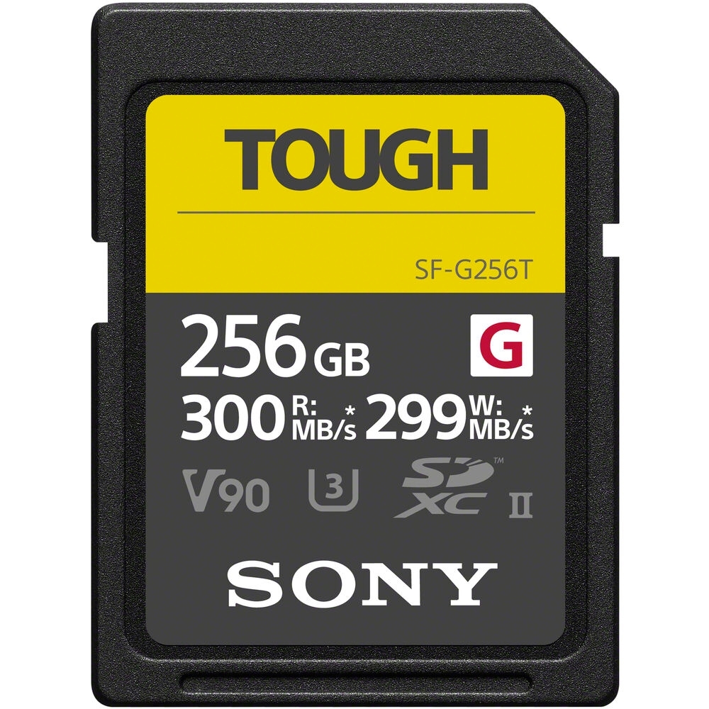 SONY SDXC U3 256GB 超高速防水記憶卡 SF-G256T(公司貨)