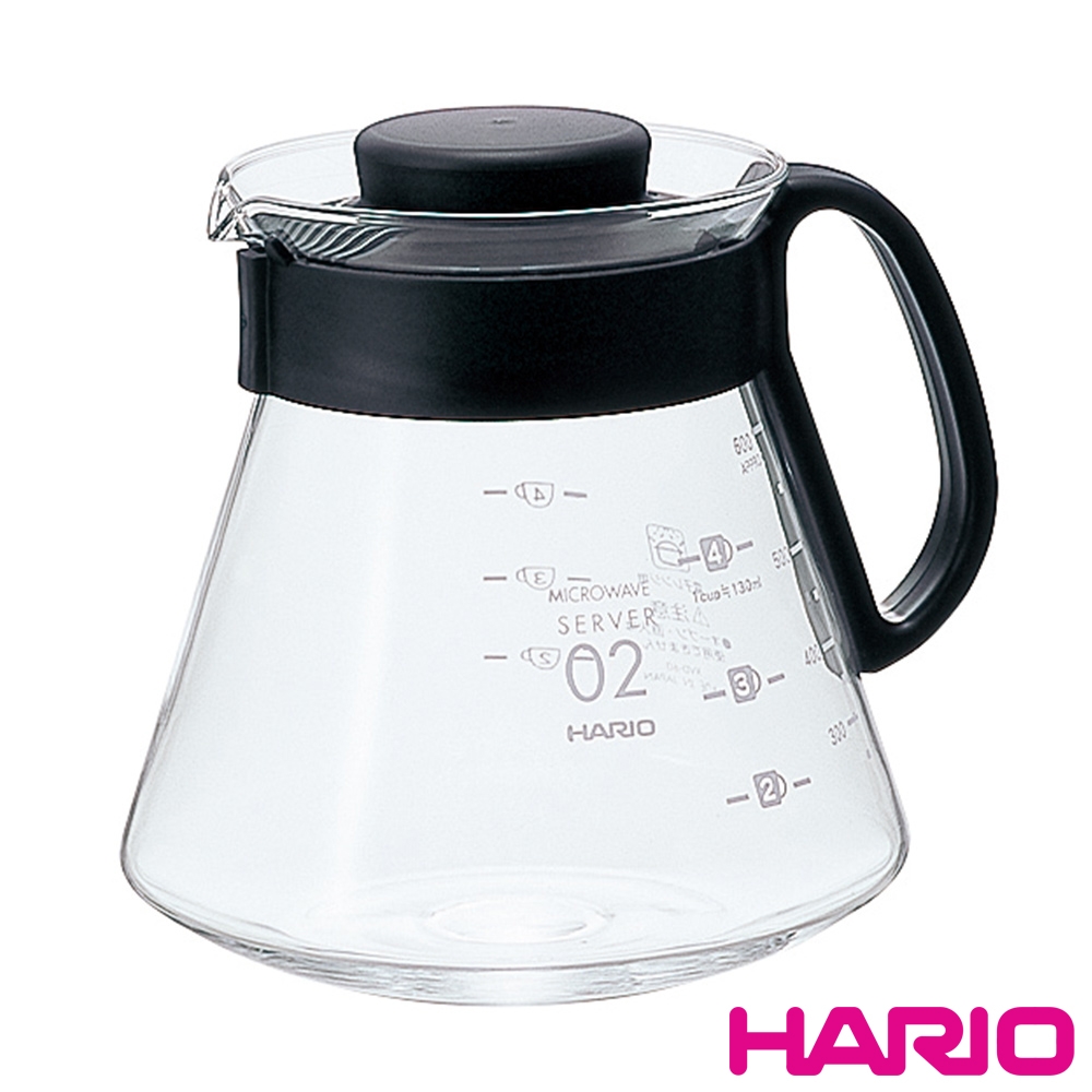 HARIO V60經典60咖啡壺 600ml / XVD-60B