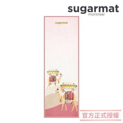 加拿大Sugarmat 頂級加寬PU瑜珈墊 (3.0mm) 粉彩駱駝 Camel with Rugs