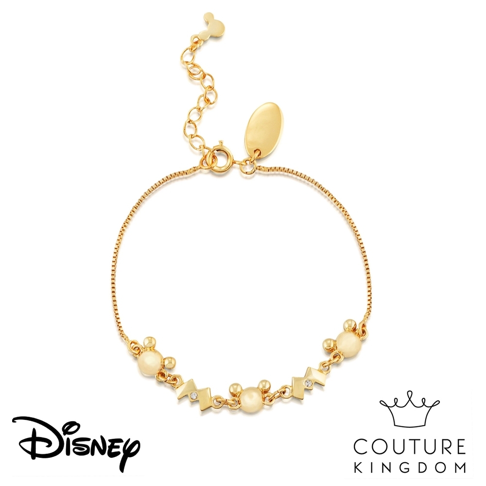 Disney Jewellery by Couture Kingdom 米奇經典水晶鍍14K金手鍊