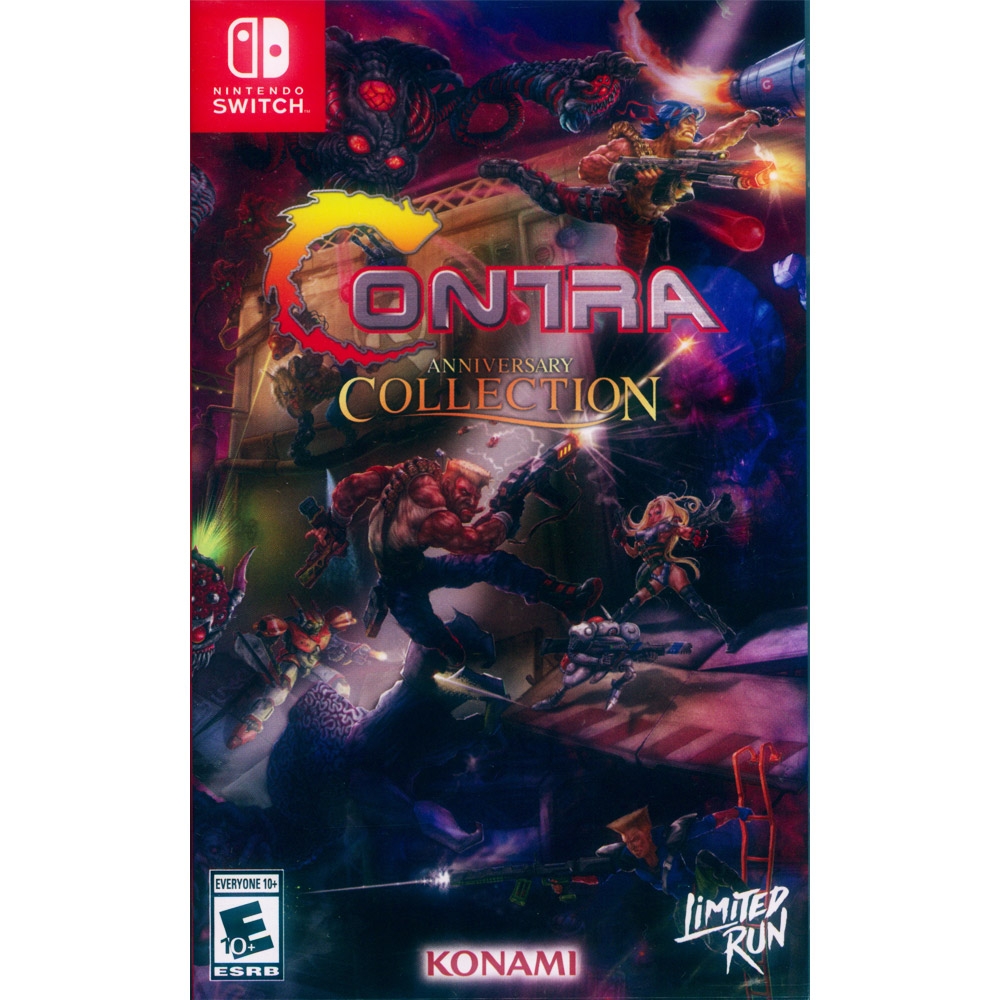 魂斗羅 週年慶合輯 Contra Anniversary Collection - NS Switch 英日文美版