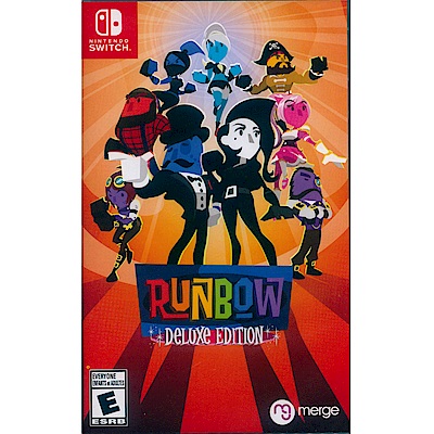 彩色跑酷 豪華版 Runbow Deluxe Edition-NS Switch 英文美版