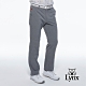 【Lynx Golf】男款吸濕排汗細條紋平口休閒長褲-藍色 product thumbnail 2