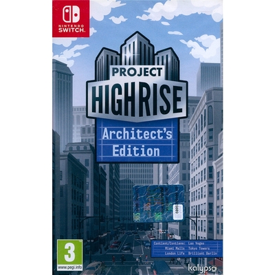 大廈管理者：建築師版 Project Highrise: Architects Edition - NS SWITCH 中英文歐版