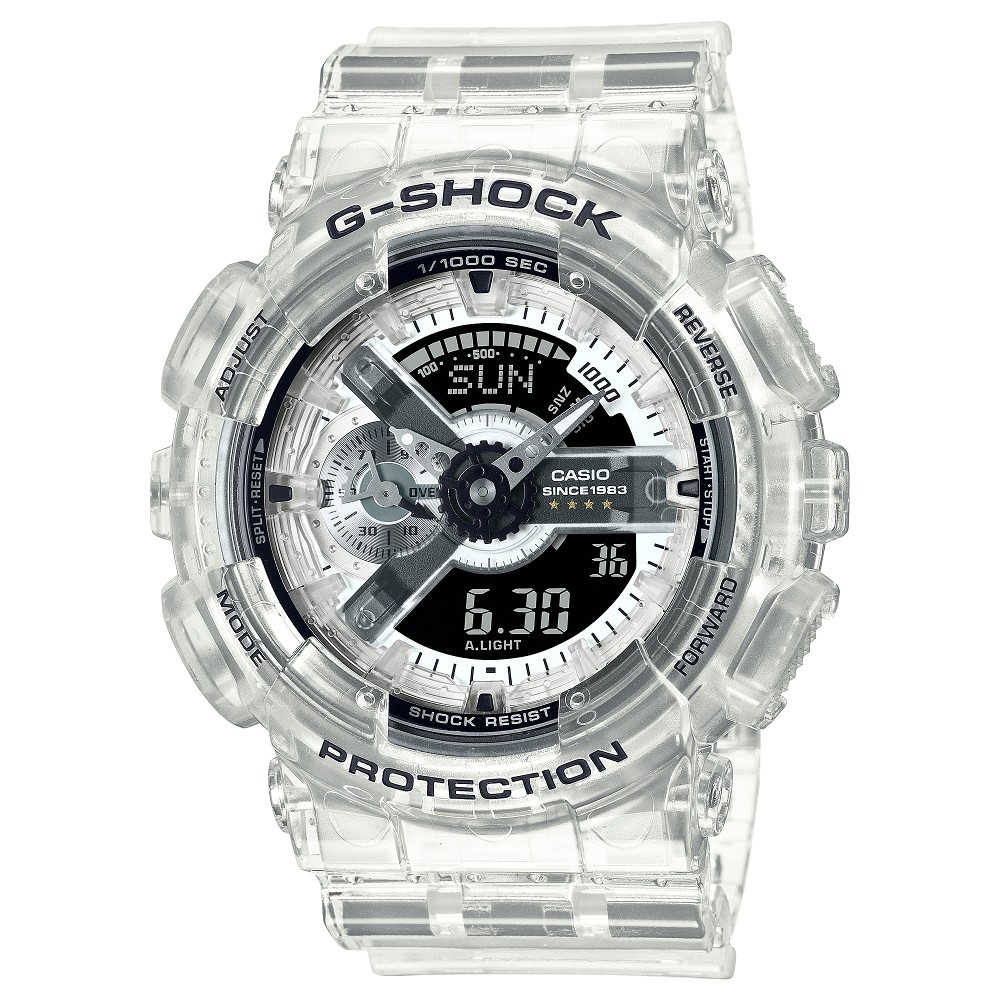 CASIO卡西歐G-SHOCK 40周年CLEAR REMIX系列(GA-114RX-7A) | G-SHOCK