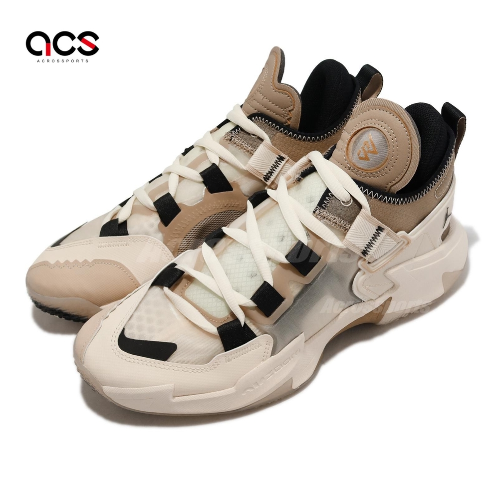 Nike 籃球鞋Jordan Why Not 5 PF 男鞋米色黑椰奶氣墊5代運動鞋DC3638