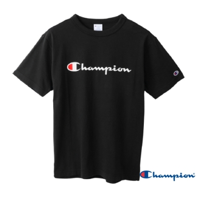 Champion Basic Logo短Tee 黑