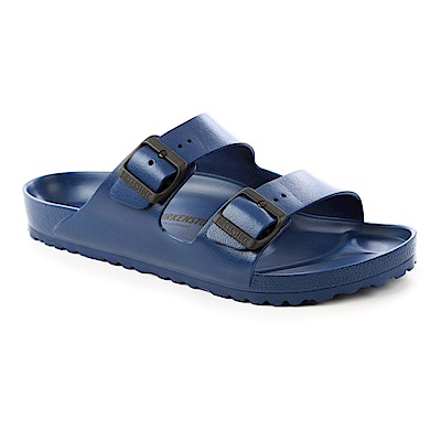 勃肯BIRKENSTOCK129431。ARIZONA EVA經典二條拖鞋(海軍藍)