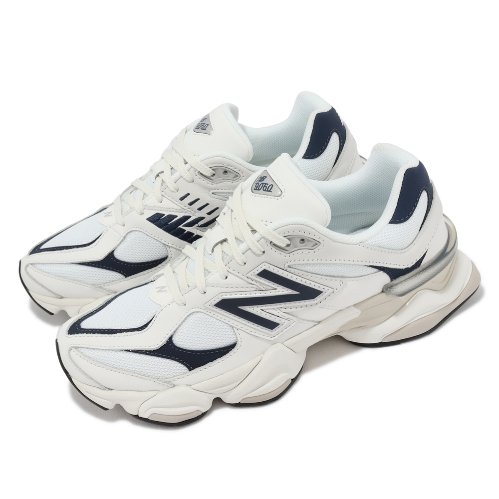 New Balance 休閒鞋 9060 男鞋 女鞋 白 藍 拼接 復古 緩震 運動鞋 NB 紐巴倫 U9060VNB-D