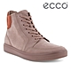 ECCO SOFT CLASSIC W 柔酷經典磨砂皮中筒靴 網路獨家 女鞋 木粉色/紅色 product thumbnail 1