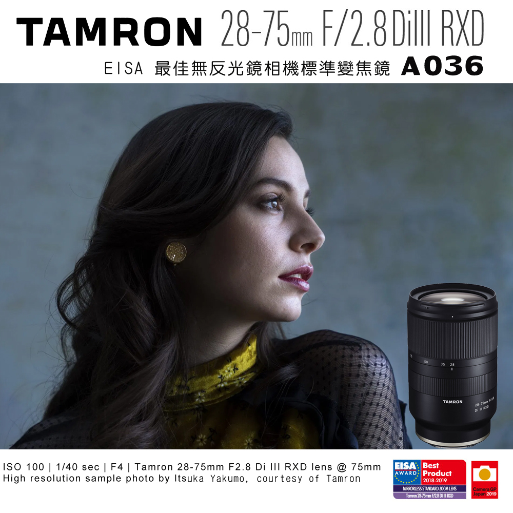 Tamron 28-75mm f2.8 Di III A036 Sony (公司貨) | 變焦鏡頭| Yahoo