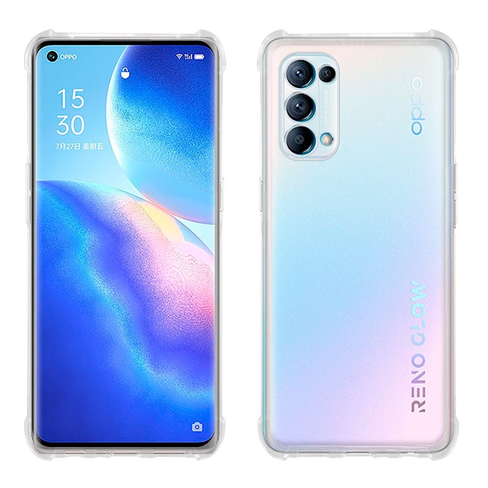 Metal-Slim OPPO Reno5 Pro 5G 強化軍規防摔抗震手機殼| OPPO適用手機