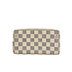 二手品 Louis Vuitton 經典棋盤格紋拉鍊長夾( N60019-米白) product thumbnail 1