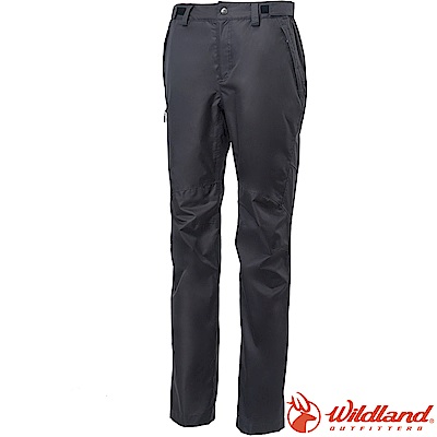 Wildland 荒野 W2329-99深霧灰 女防水防風保暖長褲