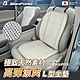 日本【BONFORM】極致天然素材高彈涼爽L型坐墊 5467-07BL product thumbnail 1