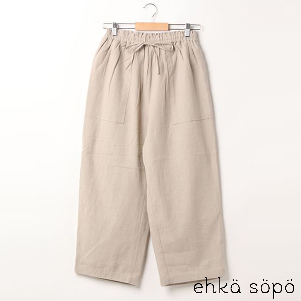 ehka sopo  休閒綁帶寬褲