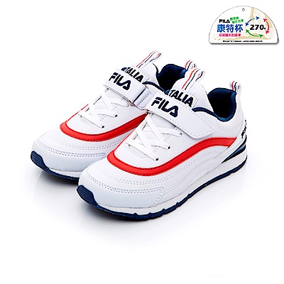 FILA KIDS 中童MD輕量慢跑鞋-丈青 3-J402T-123