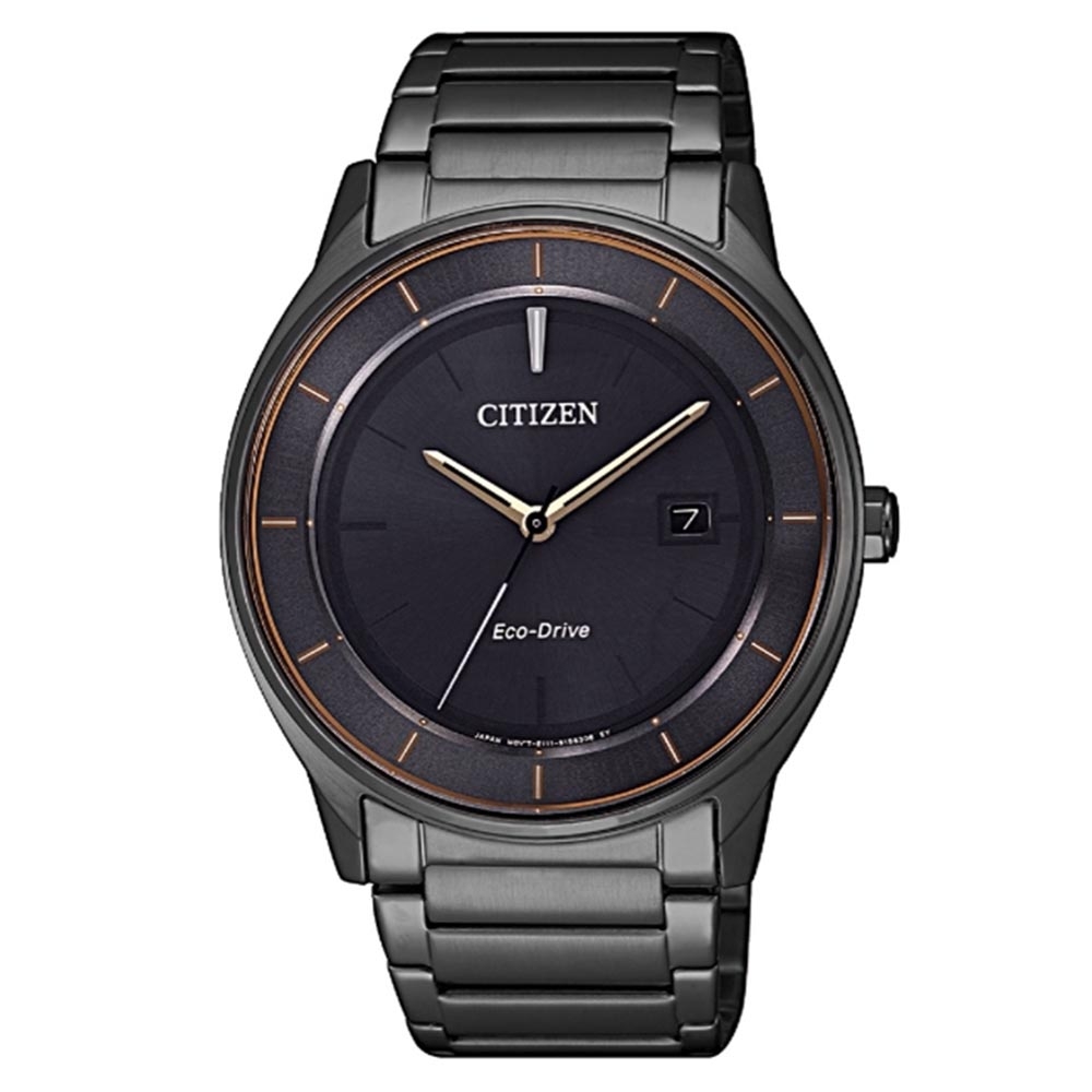 CITIZEN星辰 GENT'S系列 光動能簡約時尚腕錶 40mm/BM7407-81H